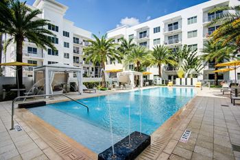 Salt water Swimming Pool at Windsor at Pembroke Gardens, Florida, 33027